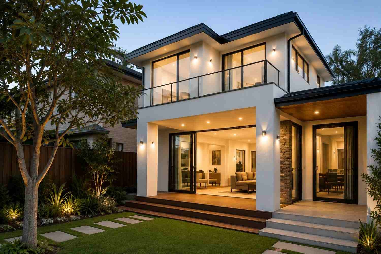 Completed whole-home renovation and extension, Watson