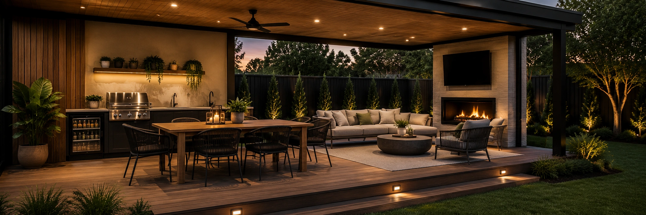 Alfresco and outdoor living project by OMR Build, Canberra
