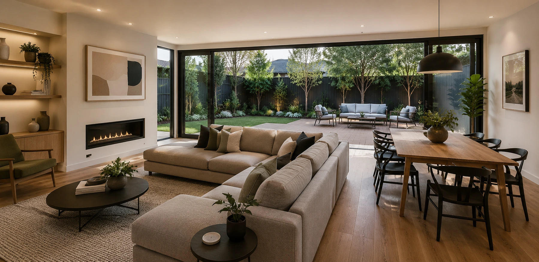 Completed whole-home renovation and extension, Watson